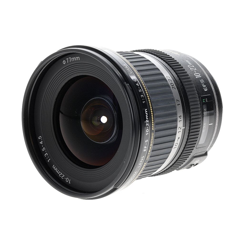 Canon EF-S 10-22mm f/3.5-4.5 USM Autofocus APS-C Lens, Black {77}