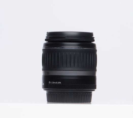 Canon EF-S 18-55mm f/3.5-5.6 II Autofocus APS-C Lens, Black {58}