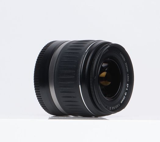 Canon EF-S 18-55mm f/3.5-5.6 II Autofocus APS-C Lens, Black {58}