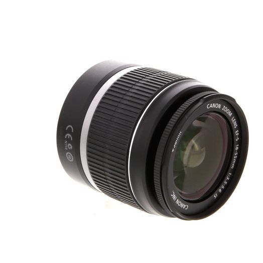 Canon EF-S 18-55mm f/3.5-5.6 IS Autofocus APS-C Lens, Black {58