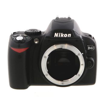 Nikon D40 DSLR Camera Body, Black