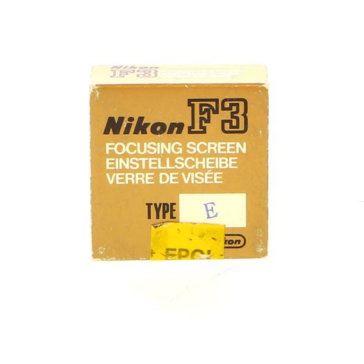【逸品】NikonニコンR型フォーカススクリーン方眼スプリット式 Nikon E Matte Fresnel With Focus Spot, Grid Focusing Screen For