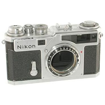 Nikon SP 35mm Rangefinder Camera Body, Chrome, Metal Curtain