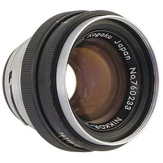 Nikon 5cm (50mm) f/2 Nikkor-H Nippon Kogaku Japan Lens for