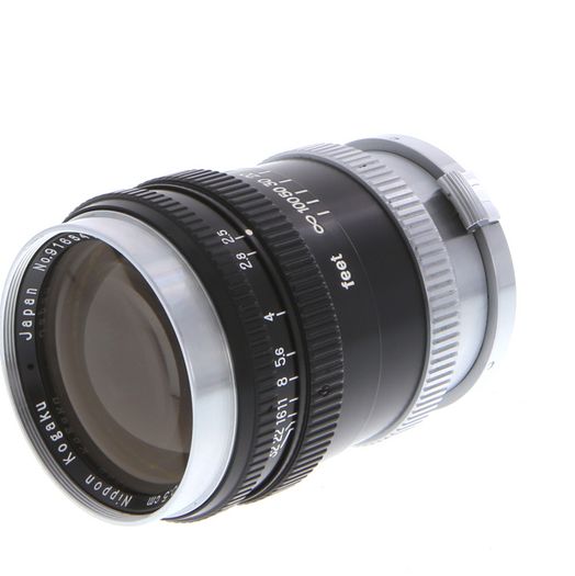 Nikon 10.5cm (105mm) f/2.5 Nikkor-P.C (Red R) Nippon Kogaku Japan