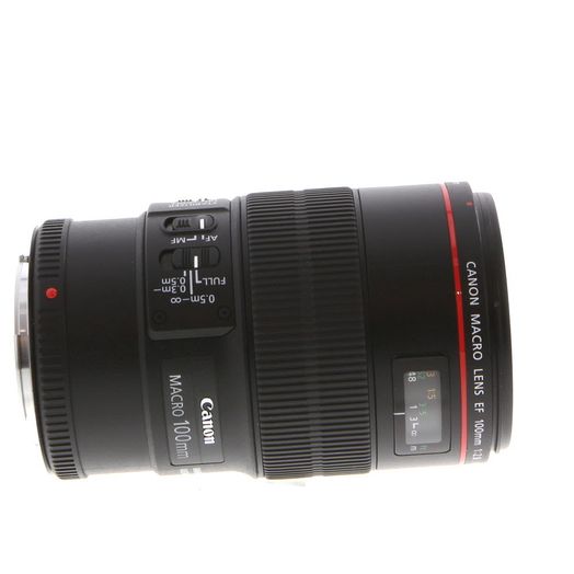 Pare-soleil (lens Hood) Pour Canon EF 100mm F/2.8L Macro IS USM - Modèle ET-73 - Argent, Montage Baïonnette