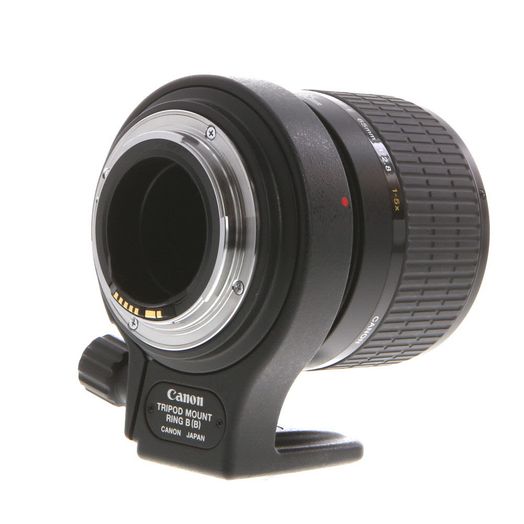 Canon 65mm f/2.8 MP-E 1-5X Macro Manual Focus EF-Mount Lens, Black {