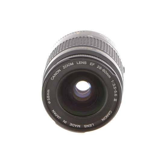 Canon 28-80mm f/3.5-5.6 III USM EF Mount Lens {58}