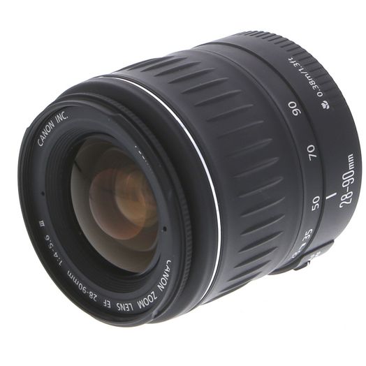 Canon 28-90mm f/4-5.6 III EF Mount Lens, Black {58}
