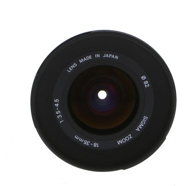 Sigma 18-35mm f/3.5-4.5 Aspherical Lens for Canon EF-Mount {82} (for Film Cameras Only)