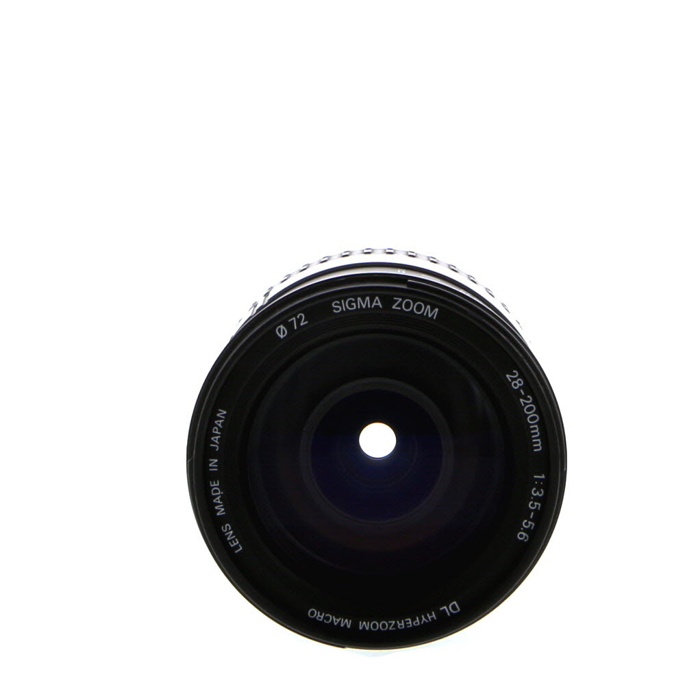 Sigma 28-200mm f/3.5-5.6 Aspherical Macro DL IF Hyperzoom Lens for Canon EF-Mount
