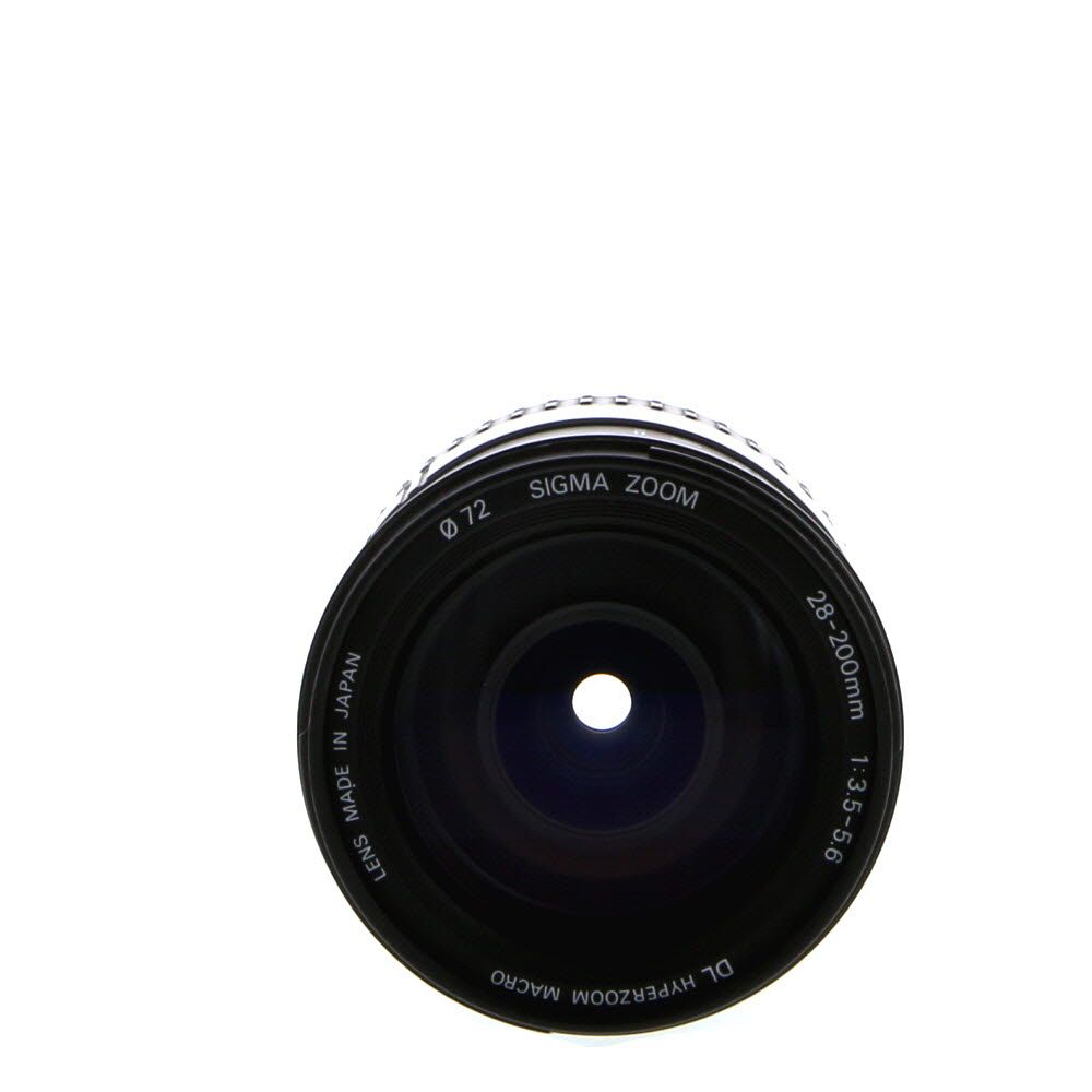 Sigma 28-200mm f/3.5-5.6 Aspherical Macro DL IF Hyperzoom Lens for