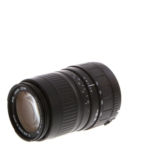 Sigma 100-300mm F/4.5-6.7 DL Black Lens For Canon EF Mount (Film