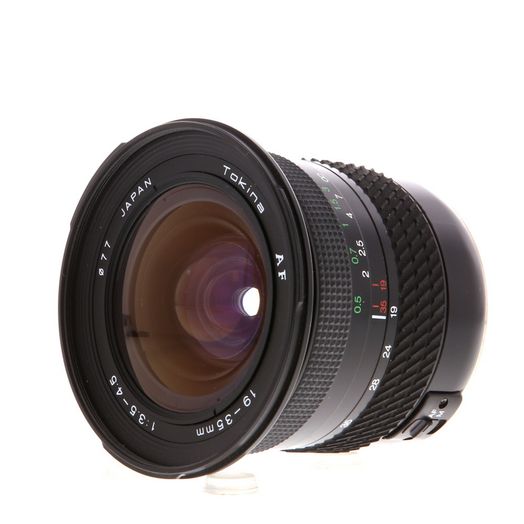 Tokina 19-35mm F/3.5-4.5 Lens For Canon EF Mount {77} - Used