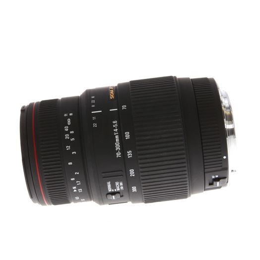 Sigma 70-300mm f/4-5.6 APO Macro DG Lens for Canon EF-Mount {58