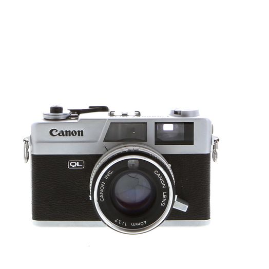 Canon Canonet QL17 35mm Rangefinder Camera with 40mm f/1.7 Lens