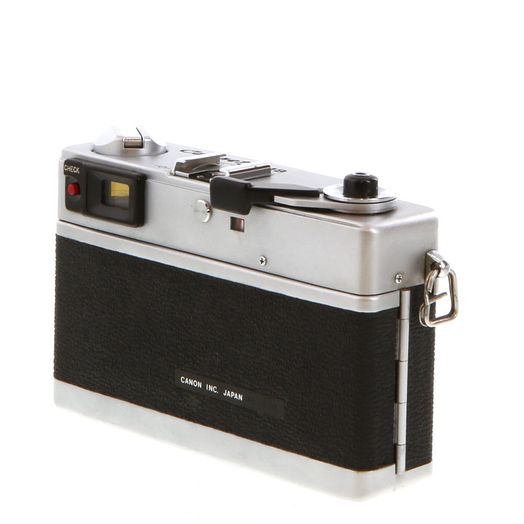 Canon Canonet QL19 GIII 35mm Rangefinder Camera, Chrome with 45 f