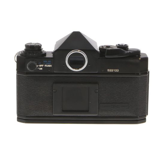 Canon F-1 (2nd Style) 35mm Camera Body, Black