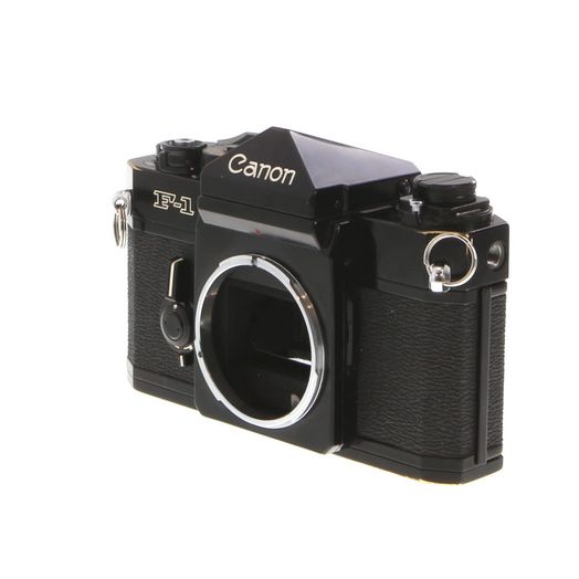 Canon F-1 (2nd Style) 35mm Camera Body, Black