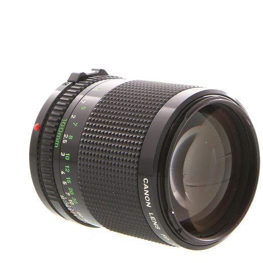 Canon 100mm f/2 FD Mount Lens {52}