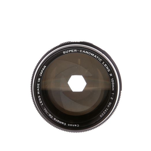 Canon 100mm f/2 Super Canomatic R Lens for Canon R Series {58}