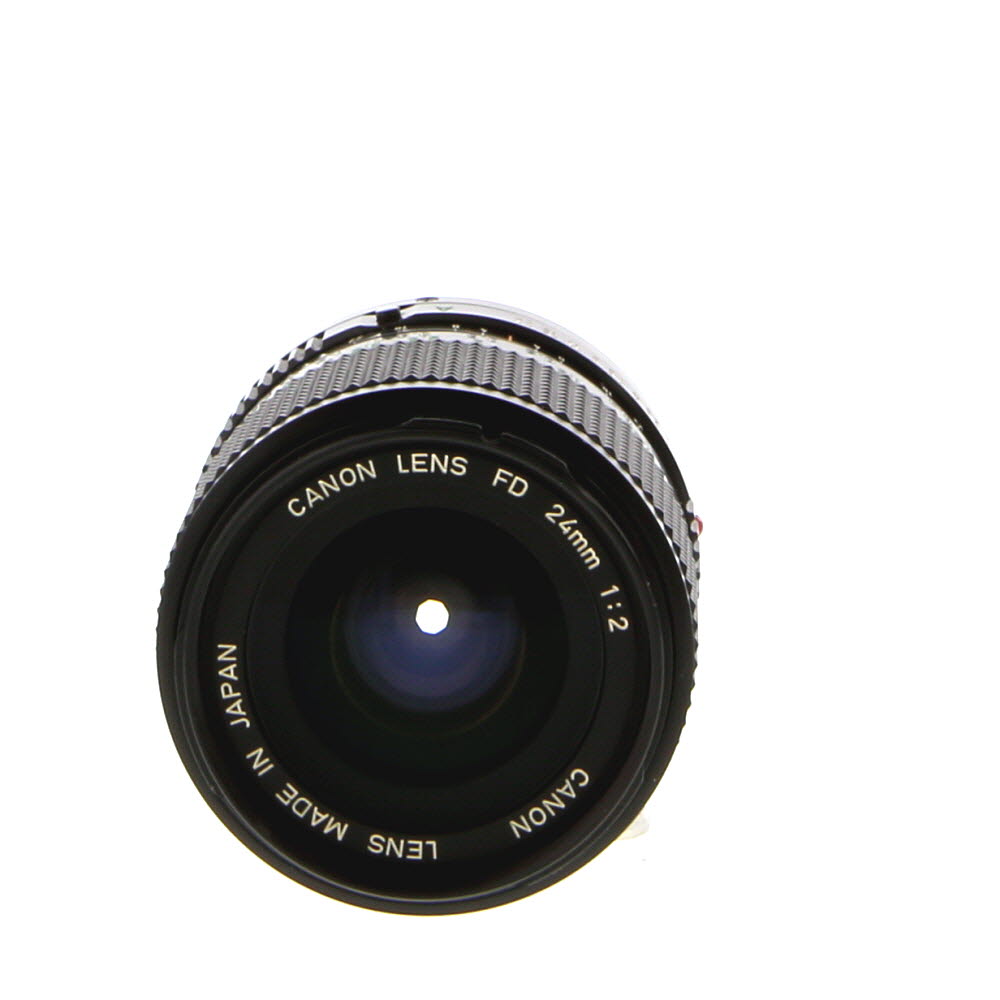 Canon 24mm f/2 FD Mount Lens