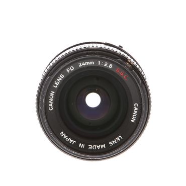 Canon 24mm f/2.8 SSC Breech Lock FD Mount Lens
