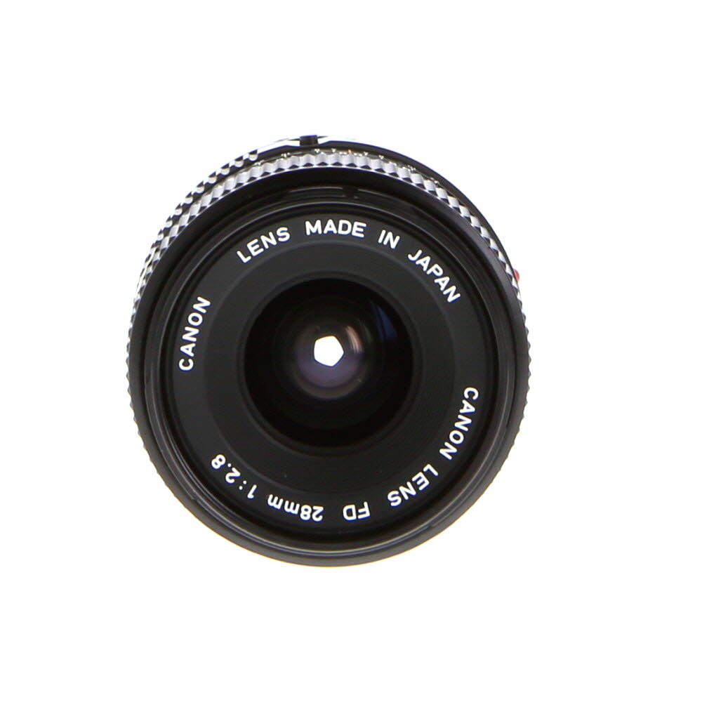 Canon 28mm f/2.8 FD Mount Lens