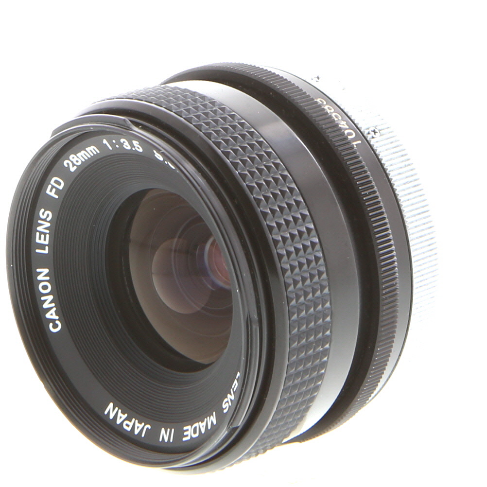 Canon 28mm f/3.5 SC Breech Lock FD Mount Lens