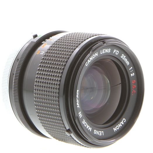 CANON LENS FD 35mm 1:2 S.S.C. 一眼レフカメラ用 レンズ ケース付き