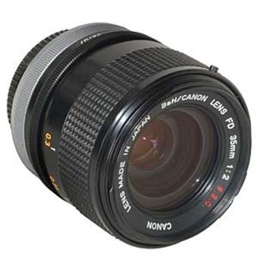 Canon 35mm f/2 SSC Bell & Howell Breech Lock Canon FD-Mount Lens {55} 