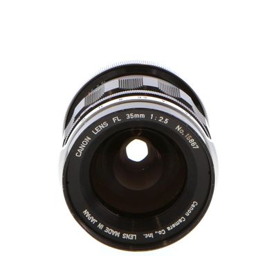 Canon 35mm f/2.5 Breech Lock FL-Mount Lens