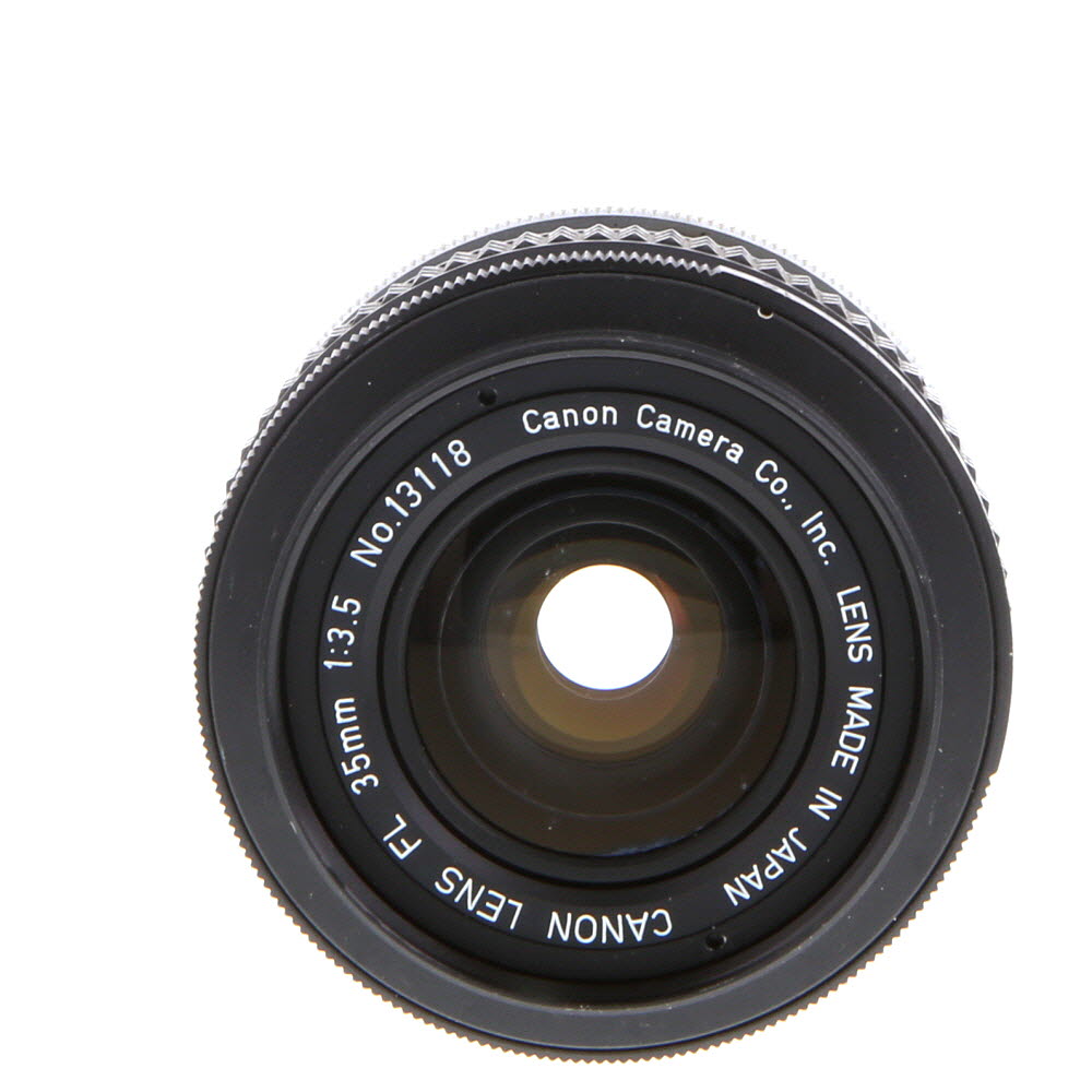 Canon 35mm f/3.5 Breech Lock FL Mount Lens