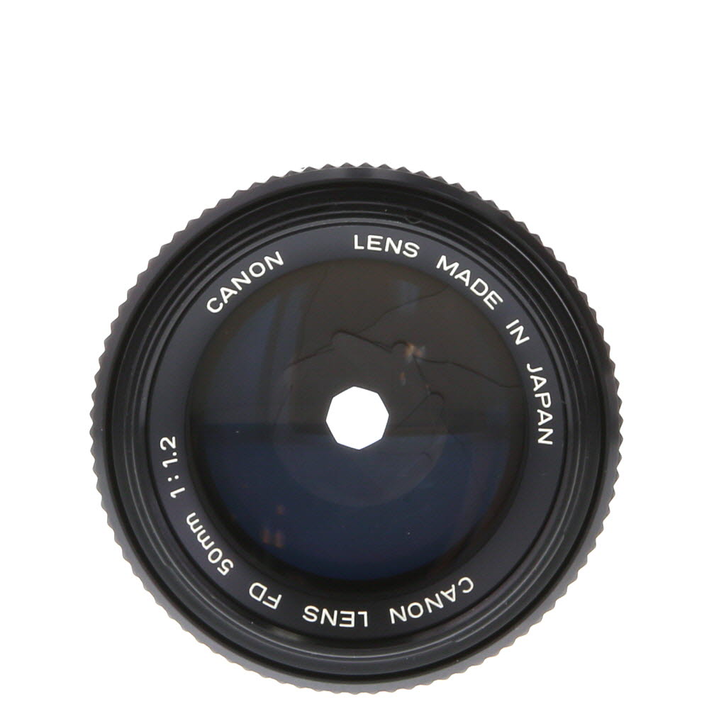 Canon 50mm f/1.2 FD Mount Lens