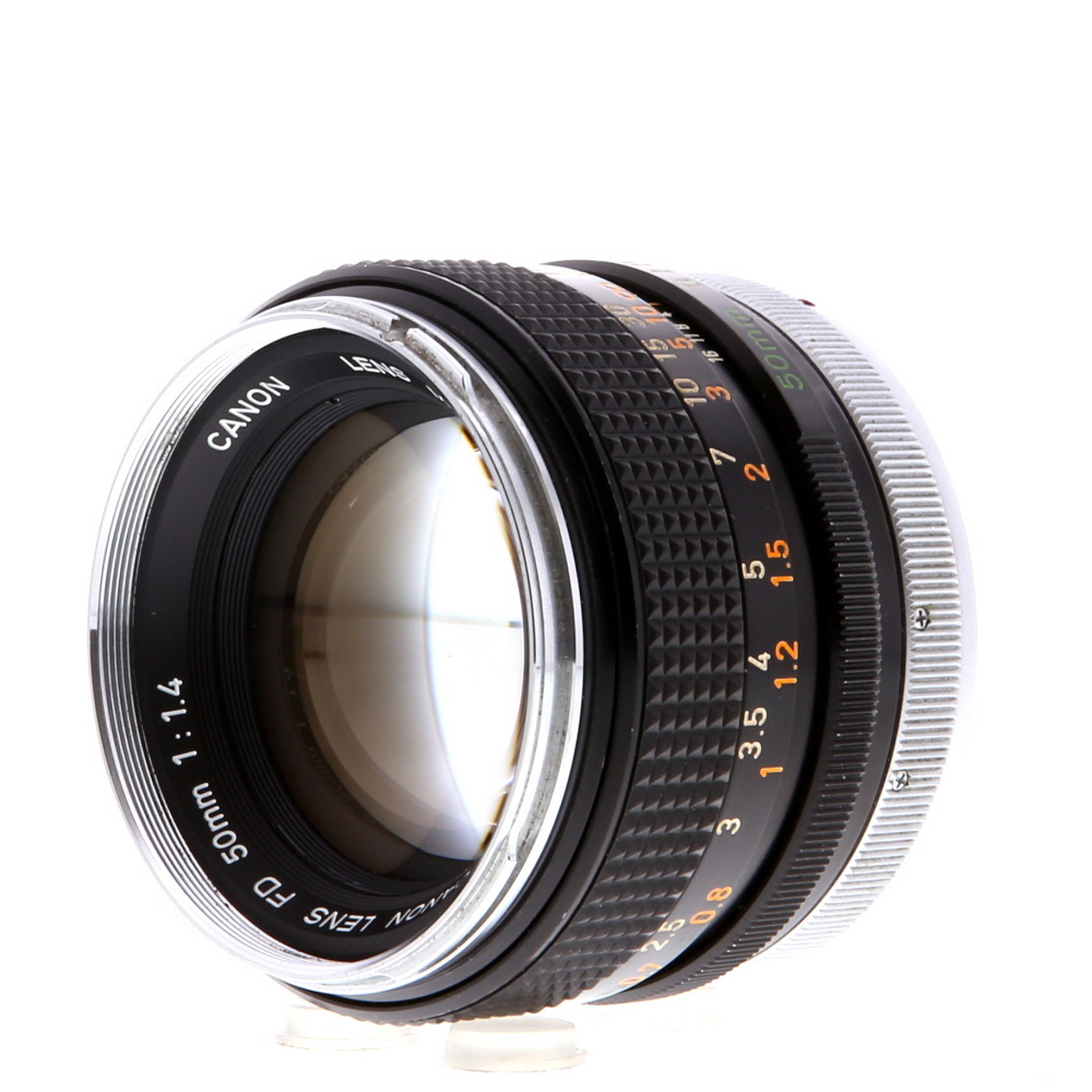 Canon 50mm F/1.4 Breech Lock FD Mount Lens