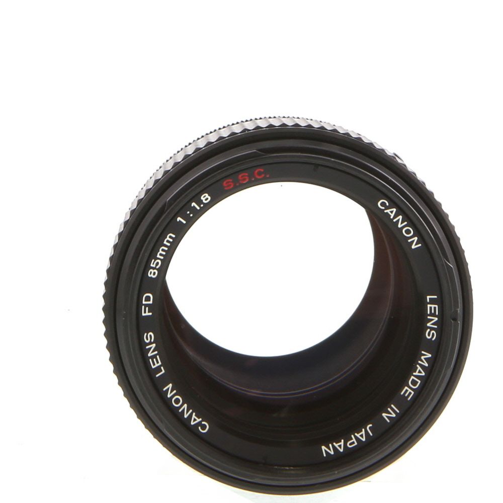 Canon 85mm F/1.8 SSC Breech Lock FD Mount Lens {55} - Used SLR