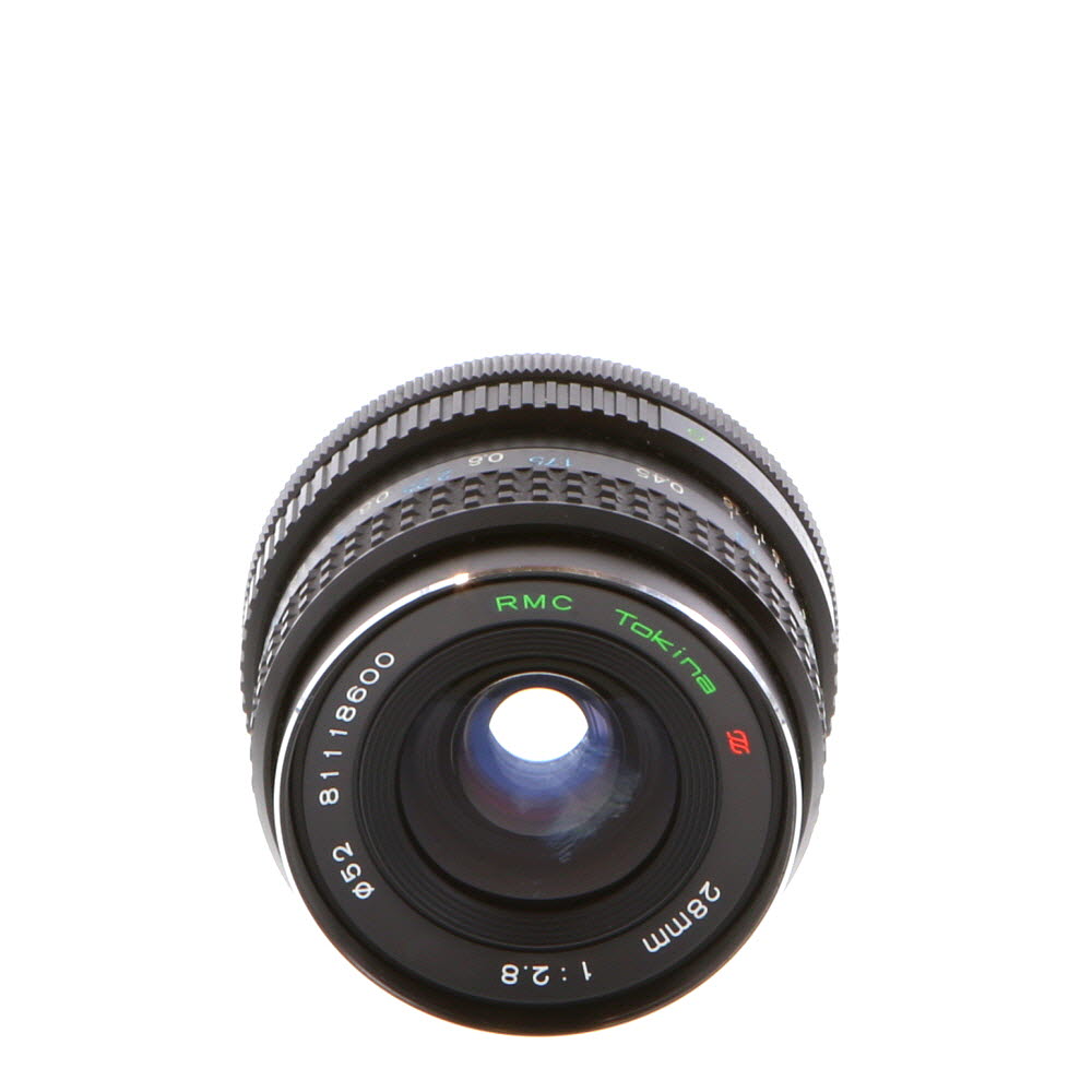 Tokina 28mm f/2.8 RMC Manual Focus Breech Lock Lens for Canon FD-Mount