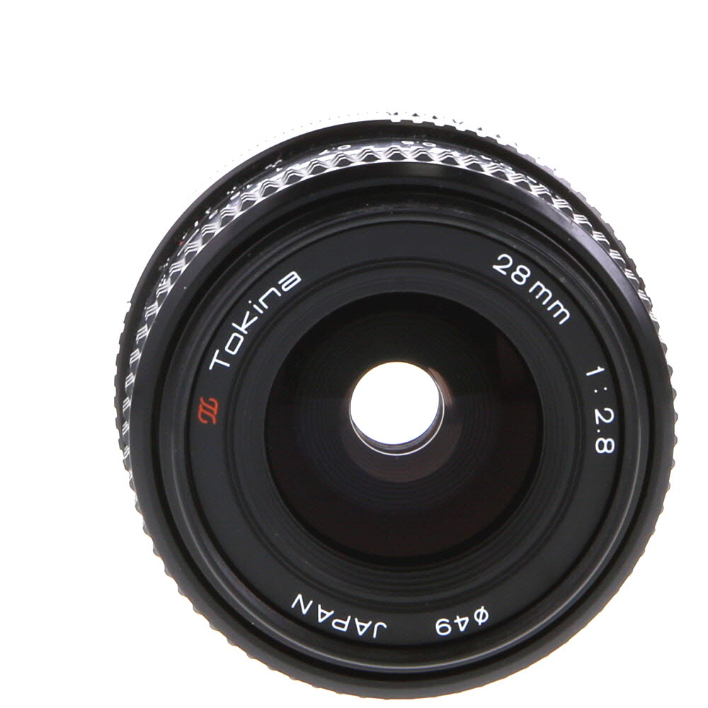 Tokina 28mm f/2.8 Manual Focus Breech Lock Lens for Canon FD-Mount