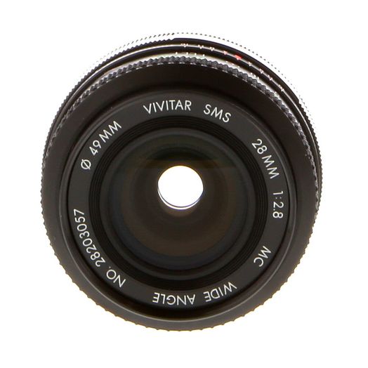 vivi Vivitar 28mm f/2.8 SMS Manual Focus Breech Lock Lens for Canon FD