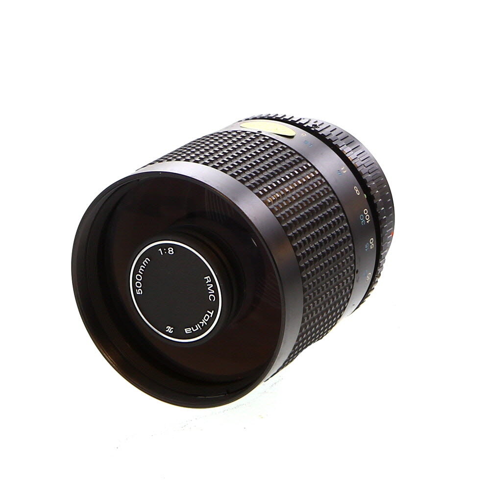 Tokina 500mm f/8 RMC Mirror Manual Focus Breech Lock Lens for Canon FD-Mount