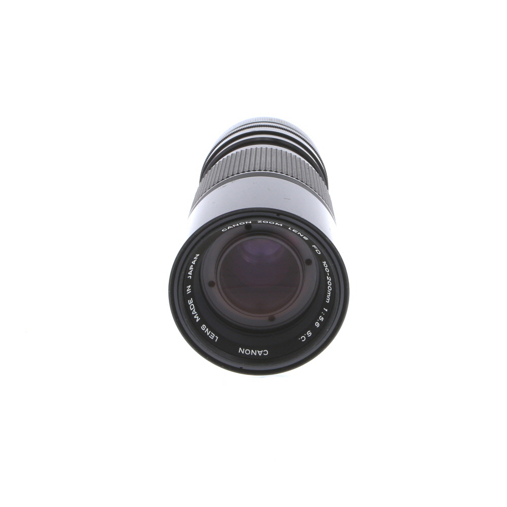 Canon 100-200mm f/5.6 SC Manual Focus Breech Lock Lens for FD-Mount