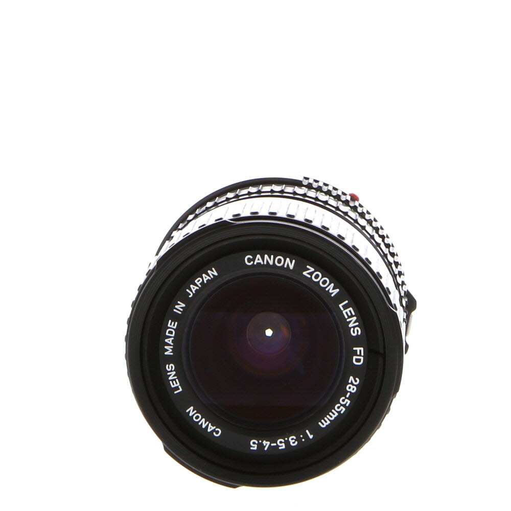 Canon 28-55mm f/3.5-4.5 Macro Manual Focus 2-Touch Lens for FD-Mount