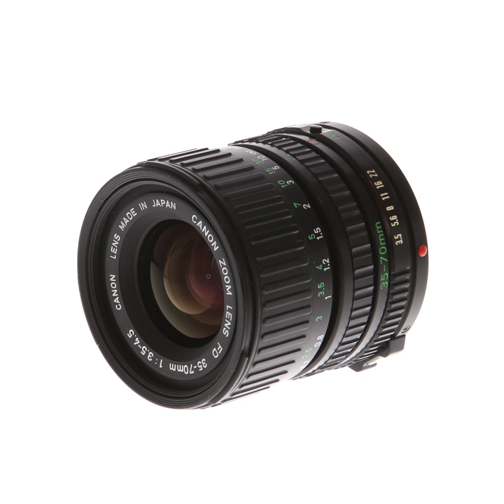 Canon 35-70mm f/3.5-4.5 Macro Manual Focus 2-Touch Lens for FD-Mount