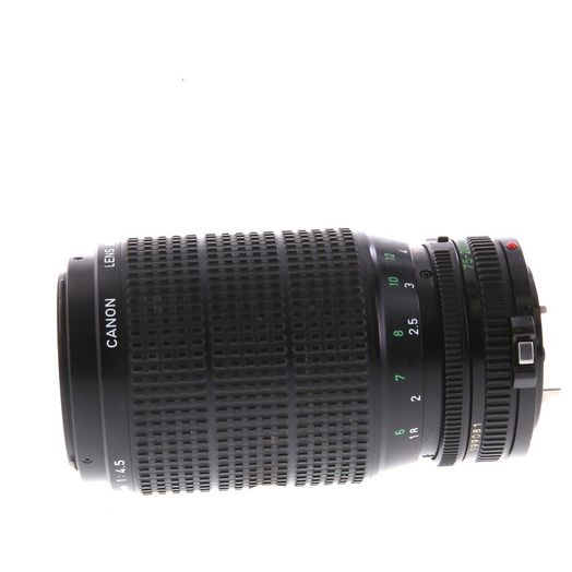 Canon 75-200mm f/4.5 Macro Manual Focus Lens for FD-Mount {52}