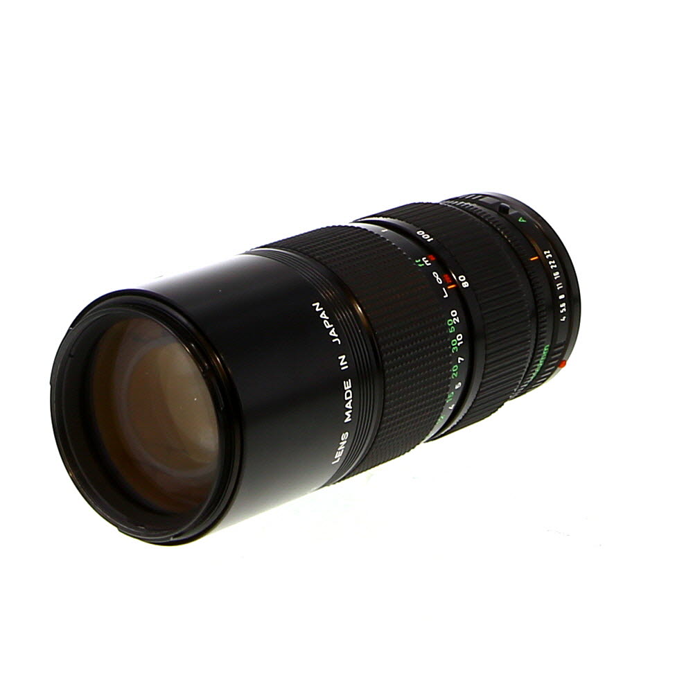 Canon 80-200mm f/4 Manual Focus 2-Touch Lens for FD-Mount