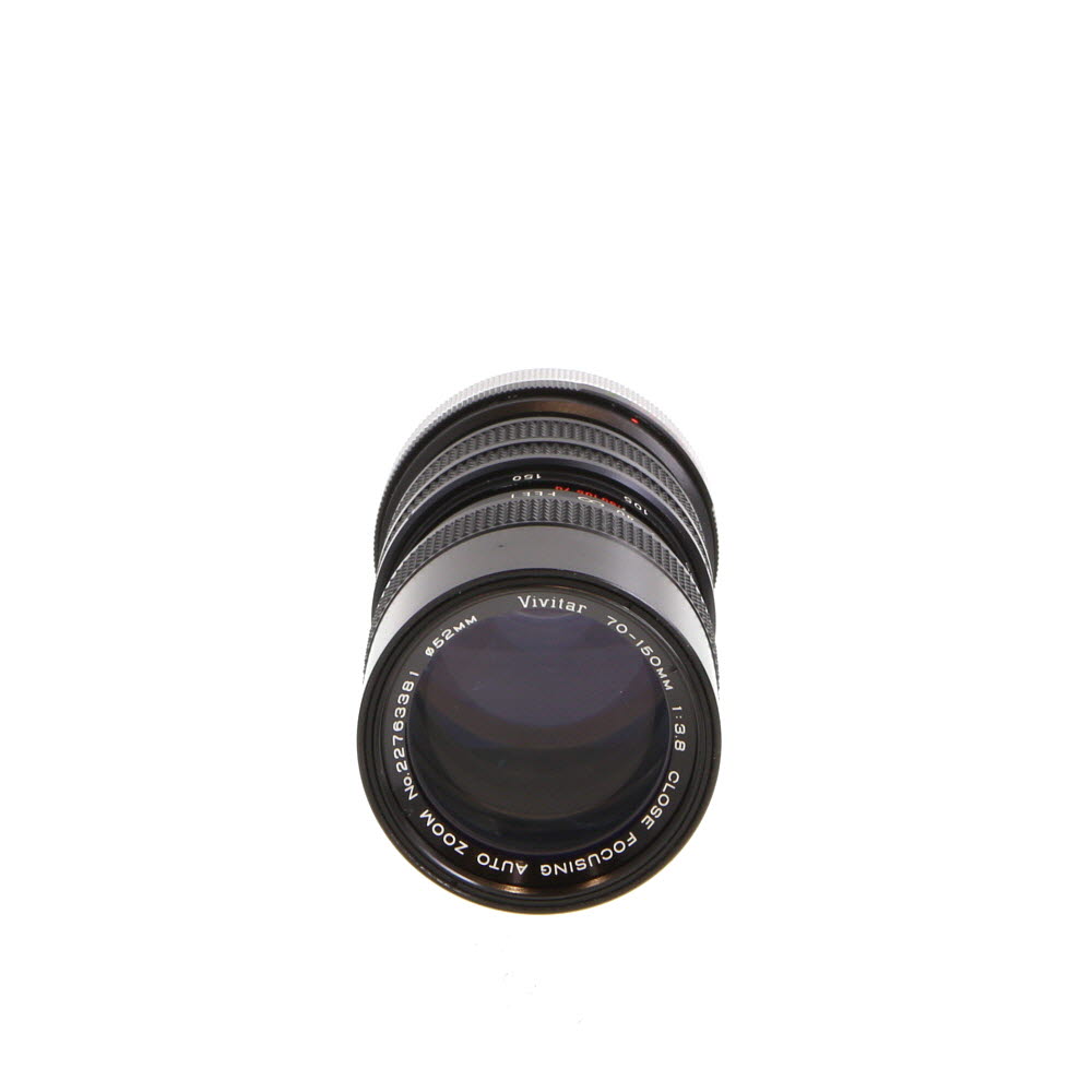 Vivitar 70-150mm f/3.8 Macro 2-Touch Breech Lock Lens for Canon FD-Mount