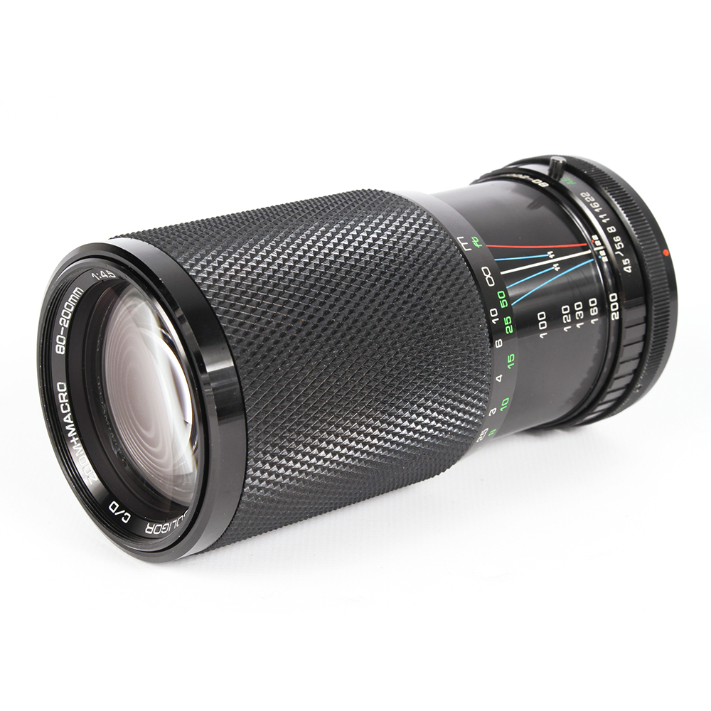Soligor 80-200mm f/4.5 CD Macro Breech Lock Lens for Canon FD-Mount