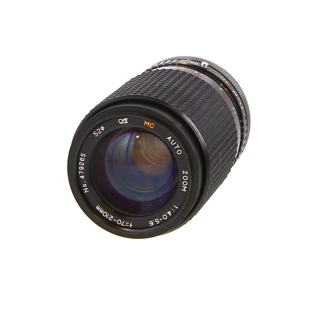 Canon 70-210mm f/4-5.6 Macro Breech Lock Lens for Canon FD-Mount