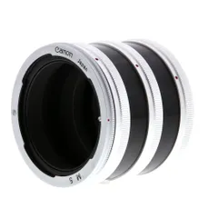 Kowa Six Extension Tube Set, Chrome with T/1, T/2, T/3