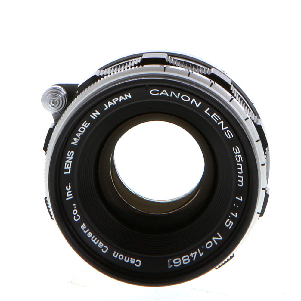 Canon 35mm f/1.5 Lens for Rangefinder /Chrome
